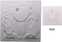 MEDAILLEN AUS PORZELLAN,Staatliche Porzellan-Manufaktur MEISSEN Meissen Glasierte weiße Porzellan Plakette o.J.  