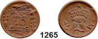 P O R Z E L L A N M Ü N Z E N,D E U T S C H E S     R E I C H  10 Pfennig o.J.(1920) braun (21 mm).  Gipsform.  Liegende Kurschwerter.  Menzel 2834.1.