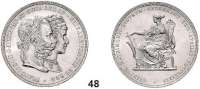 Österreich - Ungarn,Habsburg - Lothringen Franz Josef I. 1848 - 1916 Doppelgulden 1879, Wien. Zur silbernen Hochzeit. Frühwald 1903. Jl. 369. Dav. 31. Kahnt 157. KM 2233.