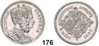 Deutsche Münzen und Medaillen,Preußen, Königreich Friedrich III. 1888 Versilberte Bronzemedaille 1888 (Lauer).  Auf seinen Regierungsantritt.  Gekröntes doppeltes Brustbild nach rechts. /  Drei Wappen.  27,5 mm.  9,57 g.  Vgl. Leibfried 907.