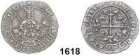 AUSLÄNDISCHE MÜNZEN,Italien Königreich Neapel Carlo II. d'Angio 1285 - 1309.  Gigliato o.J.  3,88 g.  Thronender Herrscher von vorn mit Zepter und Reichsapfel /  Blumenkreuz, in den Winkeln Lilien.