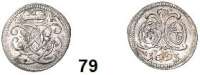 Deutsche Münzen und Medaillen,Brandenburg - Ansbach Georg Friedrich der Jüngere 1692 - 1703 1 Kreuzer 1693, Schwabach.  0,96 g.  Slg. Wilmersdörffer 929.