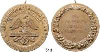 M E D A I L L E N,Landwirtschaft Rheinland Bronzemedaille o.J. Reichsnährstand BLUT UND BODEN Landesbauernschaft Rheinland Hauptabteilung II.. Medaille für Leistungen in der Pferdezucht. 50,5 mm. 49,77 g.