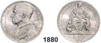 AUSLÄNDISCHE MÜNZEN,Vatikan Pius XII. 1939 - 1958 10 Lire 1942/IV.  Schön 38.  KM 38.