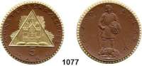 P O R Z E L L A N M Ü N Z E N,S T Ä D T E M Ü N Z E N Münsterberg 5 Mark o.J. (1922) braun, Rand und Dreieck mit Strahlenbündel gold.  Menzel 18133.33.