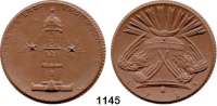 P O R Z E L L A N M Ü N Z E N,SPENDENMÜNZEN VON VERBÄNDEN UND VEREINEN Meissen Ohne Wertangabe 1921 braun.  Gipsform.  Glockenfond.  Ex-Sammlung Klausch.  Ex-Sammlung Scheuch.