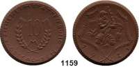 P O R Z E L L A N M Ü N Z E N,SPENDENMÜNZEN VON VERBÄNDEN UND VEREINEN Ostsachsen 10 Mark 1921 braun.  Reichsheimstättenbund.  Gipsform.