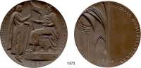 MEDAILLEN AUS PORZELLAN,Staatliche Porzellan-Manufaktur MEISSEN Meissen 1989 braun (80 mm, Entwurf von Silvia Klöde).  SAXONIA NUMISMATICA.  Auflage 40 Exemplare (Nr. 19 von 40).  W. 9239.1.0.
