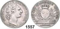AUSLÄNDISCHE MÜNZEN,Frankreich Ludwig XVI. 1774 - 1793 Silberjeton o.J. (Duvivier).  Vereinigung der königlichen Notare von Orléans.  30 mm.  9,37 g.