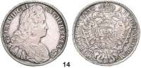 Römisch Deutsches Reich,Haus Habsburg Karl VI. 1711 - 1740 Taler 1738 K-B, Kremnitz.  28,62 g.  Herinek 453.  Voglh. 260/IV.  Dav. 1062.