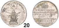 Römisch Deutsches Reich,Haus Habsburg Franz I. 1745 - 1765 Silber-Jeton 1745.  Zur Krönung als römischer Kaiser in Frankfurt am Main.  21 mm.  1,66 g.  Slg. Montenuovo 1764.