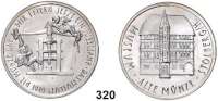 Deutsche Münzen und Medaillen,Stolberg  Jahresmedaille 2004 (Feinsilber, Bernd Göbel und Carsten Theumer, Stempel von Bodo Broschat/Staatliche Münze Berlin).  Balancier von zwei Putti angetrieben. / Ansicht des 1535 als Münzstätte errichteten Fachwerkgebäudes.  35 mm.  19,98 g.  In Originalmünztasche mit Beschreibungstext.