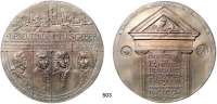 M E D A I L L E N,Numismatik Weißmetall Medaille 2011 (Peter-Götz Güttler, Dresden). 8. Deutsches und 19. Mitteldeutsches Münzsammler Treffen in der Universitätsstadt Halle/Saale. 97 mm. 278 g. Mit Medaillenpass (Auflage 80 Stück). Werksverzeichnis Nr. 2011.17.