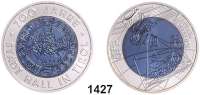 AUSLÄNDISCHE MÜNZEN,E U R O  -  P R Ä G U N G E N Österreich 25 Euro 2003 (Bi-Metall Silber/Niob).  700 Jahre Stadt Hall in Tirol.  Schön 296.  KM 3101. Im Originaletui mit Zertifikat.