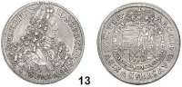 Römisch Deutsches Reich,Haus Habsburg Josef I. 1705 - 1711 1/4 Taler o.J., Hall.  7,09 g.  Herinek 171.