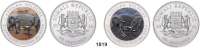 AUSLÄNDISCHE MÜNZEN,Somalia  100 Shillings 2020 (2x 1 Silberunze).  African Wildlife Elefant Night and Day.  Im Originaletui mit Zertifikat.  LOT. 2 Stück.