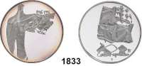 AUSLÄNDISCHE MÜNZEN,Tschechien Republik, seit 1993 200 Korun 1995.  50. Jahrestag des Sieges über den Faschismus.  Schön 186.  KM 15.  Im Originaletui