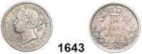 AUSLÄNDISCHE MÜNZEN,Kanada Viktoria 1837 - 1901 10 Cents 1871 H.  Kahnt. 3.  KM 3