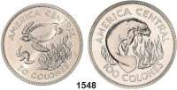 AUSLÄNDISCHE MÜNZEN,Costa Rica  50 und 100 Colones 1974.  Suppenschildkröten und Nagelmanati.  Schön 57 und 58.  KM 200, und 201.  LOT. 2 Stück.