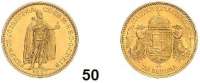 Österreich - Ungarn,Habsburg - Lothringen Franz Josef I. 1848 - 1916 20 Kronen 1897 KB, Kremnitz (6,1g fein). Frühwald 2061. Jl. 409. Kahnt 9. KM 486. Fb. 250. GOLD.