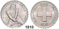 AUSLÄNDISCHE MÜNZEN,Schweiz Eidgenossenschaft 5 Franken 1939.  600. Jahrestag der Schlacht von Laupen.  Schön 38.  KM 42.