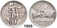 AUSLÄNDISCHE MÜNZEN,U S A  Half Dollar 1926 S.  100 Jahre Besiedlung von Oregon.  Schön 165.  KM 159.