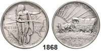 AUSLÄNDISCHE MÜNZEN,U S A  Half Dollar 1926.  100 Jahre Besiedlung von Oregon.  Schön 165.  KM 159.