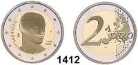 AUSLÄNDISCHE MÜNZEN,E U R O  -  P R Ä G U N G E N Italien 2 Euro 2019.  Leonardo Da Vinci.  Im Originaletui mit Zertifikat.