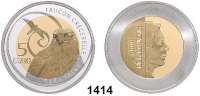 AUSLÄNDISCHE MÜNZEN,E U R O  -  P R Ä G U N G E N Luxemburg 5 Euro 2009 (Niob).  Flora und Fauna - Turmfalke.  Schön 100.  KM 109.  Im Originalblister.