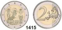 AUSLÄNDISCHE MÜNZEN,E U R O  -  P R Ä G U N G E N Luxemburg 2 Euro 2012.  Hochzeit von Erbgroßherzog Guillaume und Stephanie Comtesse de Lannoy.  Schön 115.  KM 120.  Im Originaletui mit Zertifikat.
