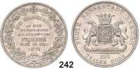 Deutsche Münzen und Medaillen,Bremen, Stadt Freie Hansestadt seit 1813 Siegestaler 1871 B  Kahnt 164.  AKS 17.  Jg. 28.  Thun 127.  Dav. 629.
