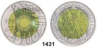 AUSLÄNDISCHE MÜNZEN,E U R O  -  P R Ä G U N G E N Österreich 25 Euro 2008 (Bi-Metall Silber/Niob).  Faszination Licht.  Schön 352.  KM 3158.  Im Originaletui mit Zertifikat.