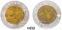 AUSLÄNDISCHE MÜNZEN,E U R O  -  P R Ä G U N G E N Österreich 25 Euro 2009 (Bi-Metall Silber/Niob).  Jahr der Astronomie.  Schön 362.  KM 3174.  Im Originaletui