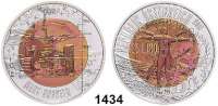 AUSLÄNDISCHE MÜNZEN,E U R O  -  P R Ä G U N G E N Österreich 25 Euro 2011 (Bi-Metall Silber/Niob).  Robotik.  Schön 383.  KM 3204.  Im Originaletui mit Zertifikat.