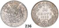 Deutsche Münzen und Medaillen,Bremen, Stadt Freie Hansestadt seit 1813 36 Grote 1859.  Kahnt 159.  AKS 1.  Jg. 21.