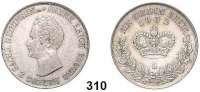 Deutsche Münzen und Medaillen,Sachsen - Meiningen Bernhard II. Erich Freund 1803 - 1866 1 Gulden 1832 L.  AKS 185 a.  Jg. 425.