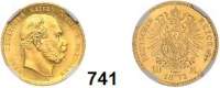 R E I C H S M Ü N Z E N,Preussen, Königreich Wilhelm I. 1861 - 1888 10 Mark 1872 A. Jaeger 242.