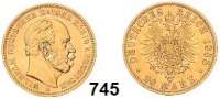 R E I C H S M Ü N Z E N,Preussen, Königreich Wilhelm I. 1861 - 1888 20 Mark 1888 A. Jaeger 246.