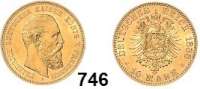 R E I C H S M Ü N Z E N,Preussen, Königreich Friedrich III. 1888 10 Mark 1888. Jaeger 247.