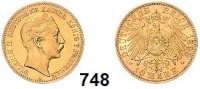 R E I C H S M Ü N Z E N,Preussen, Königreich Wilhelm II. 1888 - 1918 10 Mark 1893. Jaeger 251.