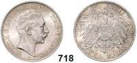 R E I C H S M Ü N Z E N,Preussen, Königreich Wilhelm II. 1888 - 1918 2 Mark 1896. Jaeger 102.