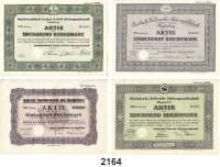 P A P I E R G E L D,Wertpapiere  Kleines Lot (teilweise entwerteter) Wertpapiere:  Dresdner Bau- und Industrie-AG, 1000 Reichsmark 1.7.1928.  Sächsische Landwirtschaftsbank AG, 100 Reichsmark Februar 1926.  Hallesche Maschinenfabrik und Eisengießerei.  100 Reichsmark Oktober 1925.  Maschinenfabrik Buckau R. Wolf AG Magdeburg. 1000 Reichsmark Juli 1942.  Burbach-Kaliwerke AG Magdeburg.  100 Reichsmark März 1935.  Rauchwaren-Walter & Arnhold AG Markranstädt b.  Leipzig.  1000 Mark 7.5.1923.  Sächsische Zellwolle AG Plauen i. V.  1000 Reichsmark 29.6.1937.   Industriewerke AG Plauen i. V.  1000 Reichsmark 22.7.1941.  Waggon- und Wagenbau Rathsack & Co. AG Wernigerode.  100(15) Reichsmark 31.7.1928 mit Kuponbögen.  LOT. 23 Stück und div. Kuponbögen.