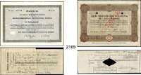 P A P I E R G E L D,Dokumente  Wechselprotest vom 17.6.1925 zu Parchim.  20.000 Reichsmark.  Wechsel Fa. Reemstma vom 16.2.1939.  Quittung vom 18.12.1865 zu Greifswald von der Königl. Kreisgerichts-Salarien-Kassen-Verwaltung.  Alter Bauleistungsvertrag mit Strafandrohung von 6 Mark pro Tag, wenn die Bauleistungen nicht bis 15.9.1895 abgeschlossen sind.  Beigegeben Reichsfleischkarte.  Inhaberschuldverschreibung über 1 Zentner Roggenwert zu Burg 10.11.1923.  10 Reichsmark 