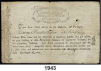 P A P I E R G E L D,Altdeutsche Staaten und Länderbanknoten Schleswig - Holstein Königliches Finanz-Kollegium.  Anweisungen auf den Schatzkammer-Fond.  2 Reichsthaler 24 Schilling 9.1.1807. Grabowski/Kranz 531.  Pick/Rixen A 479.