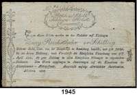 P A P I E R G E L D,Altdeutsche Staaten und Länderbanknoten Schleswig - Holstein Königliches Finanz-Kollegium.  Anweisungen auf den Schatzkammer-Abtragsfond.  2 Reichsthaler 24 Schilling 8.4.1808.  Achteckiger Prägestempel.  Grabowski/Kranz 533 b.  Pick/Rixen A 471 b.