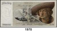 P A P I E R G E L D,BUNDESREPUBLIK DEUTSCHLAND  50 Deutsche Mark 9.12.1948.  