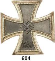 Orden, Ehrenzeichen, Militaria, Zeitgeschichte,Deutschland Drittes Reich Eisernes Kreuz 1. Klasse 1939.  Rücks. private Gravur : 