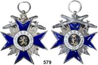 Orden, Ehrenzeichen, Militaria, Zeitgeschichte,Deutschland Bayern Militärverdienstorden 4. Klasse mit Schwertern.  Silber (900), emailliert (minimale Emailleschäden).  Im Originaletui.