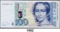 P A P I E R G E L D,BUNDESREPUBLIK DEUTSCHLAND L O T S   L O T S   L O T S 5 Mark 1.8.1991.  10 Mark 1.10.1993.  50 und 100 Mark 2.1.1996.  10 Mark 1.9.1999.  Ros.  BRD-40 a, 47 a, 53 a, 54 a, 56 a.  LOT. 5 Scheine.