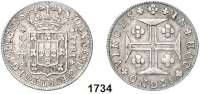 AUSLÄNDISCHE MÜNZEN,Portugal Johann als Prinzregent 1799 - 1816 400 Reis 1811.  Kahnt 9.  KM 331.